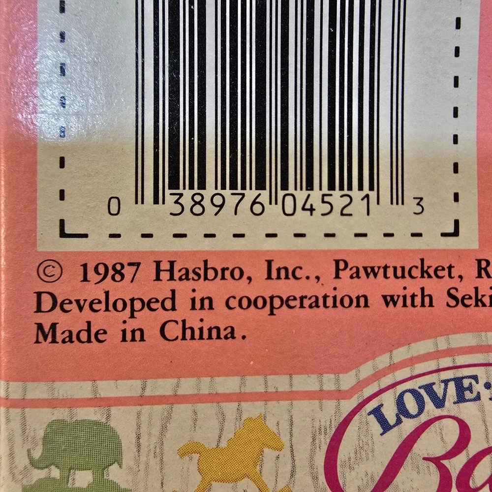 Hasbro vintage 1987